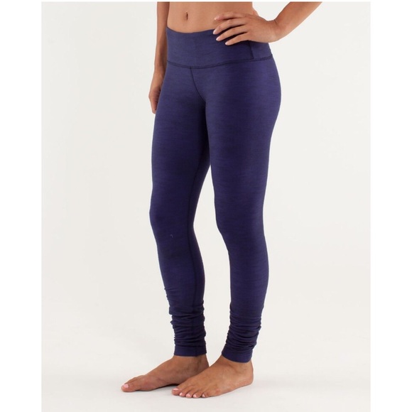 lululemon athletica Pants - Lululemon Wunder Under Yoga Pant Indigo Denim 4